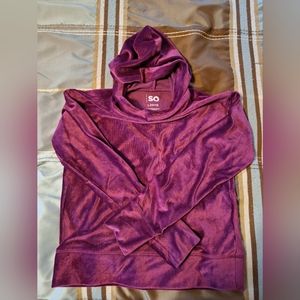 SO Girls L (10/12) hooded shirt